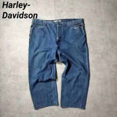 Harley-Davidson ハーレーダビッドソン　デニムパンツ　極太のサムネイル