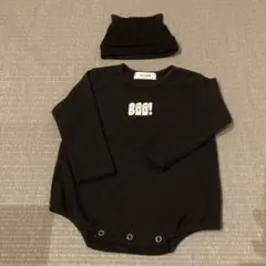 韓国子供服　デビル風ロンパース　帽子付き