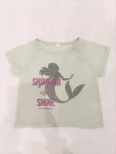 140サイズ 子供服 Tシャツ 女の子 プリンセス マーメード かわいい 服