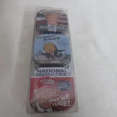 【未使用保管】ドナルド・トランプ 大統領 缶ケース 6個セット