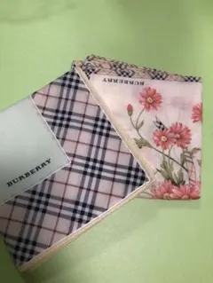 BURBERRY ハンカチ 2枚セット