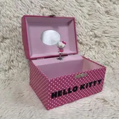 ハローキティ オルゴール ミュージックボックス アクセサリーケース 小物入れ