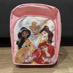 【新品未使用タグ付き】ディズニー　プリンセス　リュック　キッズ　ピンク