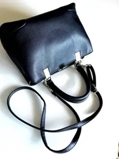 『美品』☆OPAQUE. CLIPブラック ショルダーバッグ