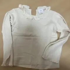 ZARA フリル付き長袖カットソー 110