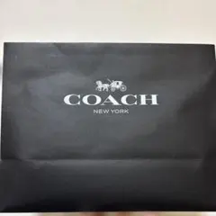 COACH 黒 ショッパー
