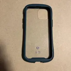 iPhone13mini iFace クリアケース ネイビー