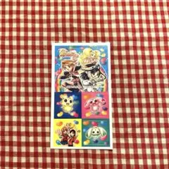 ふたりはプリキュア　マックスハート　シールシート カラフル　平成　レア　レトロ