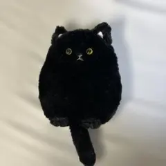 《スマホ/ガラケー》黒猫ポーチ 《小物入れ》