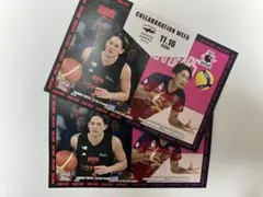 アルバルク東京　テーブス海×東京グレートベアーズ　深津旭弘　ポストカード2枚