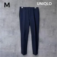 UNIQLO ネイビー M パンツ スラックス オフィス ビジネスパンツ モード