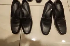 ブラックローファー 合成皮革