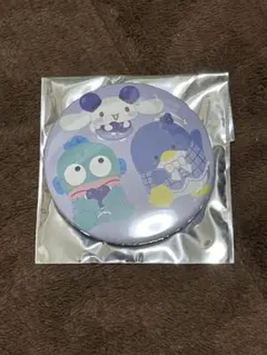 シナモロール、ハンギョドン、タキシードサム ナムコで推し色 缶バッジ
