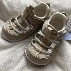 イフミー　ifme ベルト付きサンダル シューズ　靴　ベージュ　男女けんよう