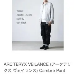 アークテリクス　3D ブラック デニム パンツ 2026年最新】ARC'TERYX メンズ デニム・ジーンズの人気アイテム - メルカリ