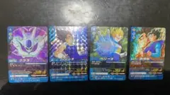 ドラゴンボールZ2 データカードダス クウラ ベジータ 孫悟飯 レア