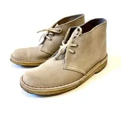 【美品】Clarks Desert Boot ベージュ デザートブーツ