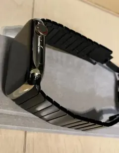 【早い者勝ち‼︎美品】スペースブラック　リンクブレスレット