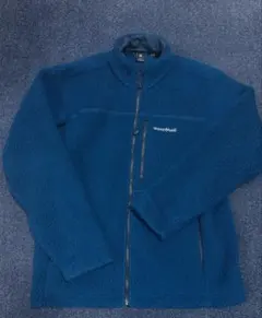 モンベル クリマプラス　フリースジャケットMen'sピュアインディゴXLサイズ