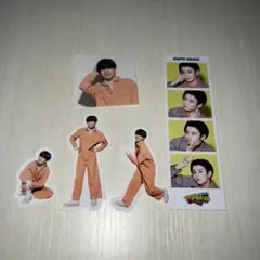 長尾謙杜 フレークシール フォトカードセット