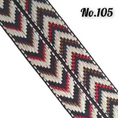 105　 チロリアンテープ　刺繍　テープ　リボン　織り　20㎜幅