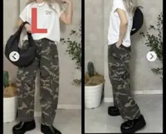 おなつ　しまむら　迷彩パンツ