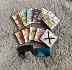 Nintendo 3DS 本体 エメラルドグリーン ソフト 10本 セット