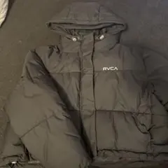 RVCA フード付きダウンジャケット Mサイズ 黒