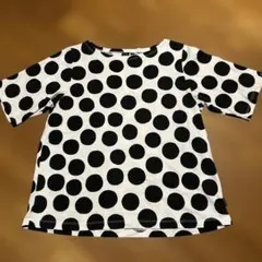 UNIQLO marimekko ドット柄 半袖Tシャツ Lサイズのサムネイル
