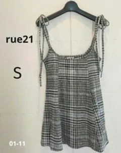 ゲリラセール！rue21 ビスチェ チェック柄 海外輸入古着☆ヴィンテージ1点物