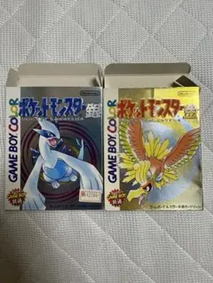 ポケットモンスター 銀・金 空箱