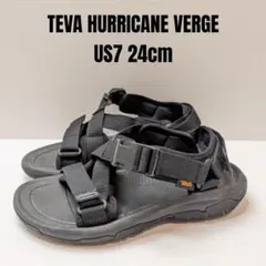 TEVA テバ ハリケーン バージ 24cm ブラック スポーツサンダル