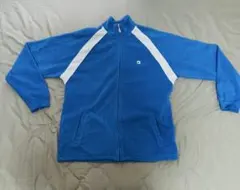 FILA フリース ジップアップジャケット 青