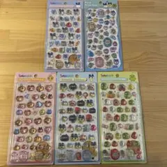 【正規品】たまごっちボンボンドロップシールコンプリート4種+プチドロ5点セット