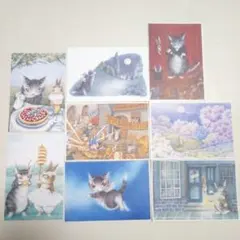 16枚 ダヤン 猫 わちふぃーるど ねこ ポストカード ネコ 絵葉書 묶음 판매