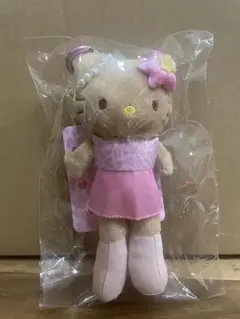 ハローキティ スタイルアップマスコット ヒョウ(ピンク) KT55-02