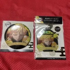 我妻善逸 アクリルキーホルダー・缶バッジ