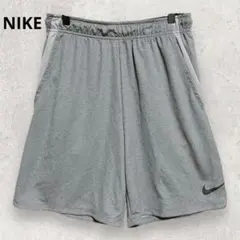 NIKE DRI-FIT ハーフパンツ L グレー スポーツウェア 吸汗速乾