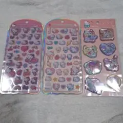 コットンパフィー　サンリオ　ウォーターシール