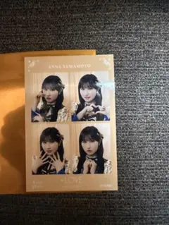 イコラブ 4カットフォトカード 山本杏奈