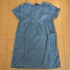 GAP　140cm デニムワンピース