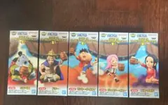 ワンピース ワールドコレクタブルフィギュア 宴1 全5種セット