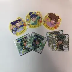 忍たま乱太郎マン　ステッカー付きビスケットの段中在家　食満　善法寺　潮江