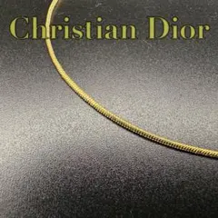 極美品✨　Dior　ディオール　ネックレス　喜平　チェーン　ゴールド　2028のサムネイル