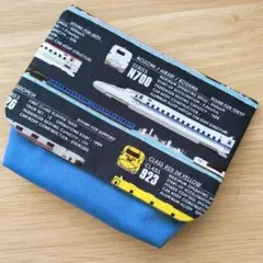マチ付き移動ポケット　男の子　電車11
