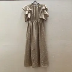 ロングワンピース 長袖