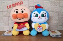 【未使用品】アンパンマン＆コキンちゃん ころふわ ぬいぐるみセット