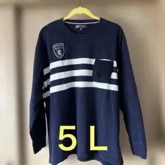 POLO CHAMPS ストライプ長袖トレーナー