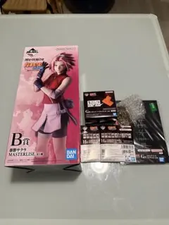 一番くじ NARUTO B賞　春野サクラ フィギュア他セット