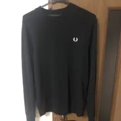 FRED PERRY ブラック トレーナー Mのサムネイル